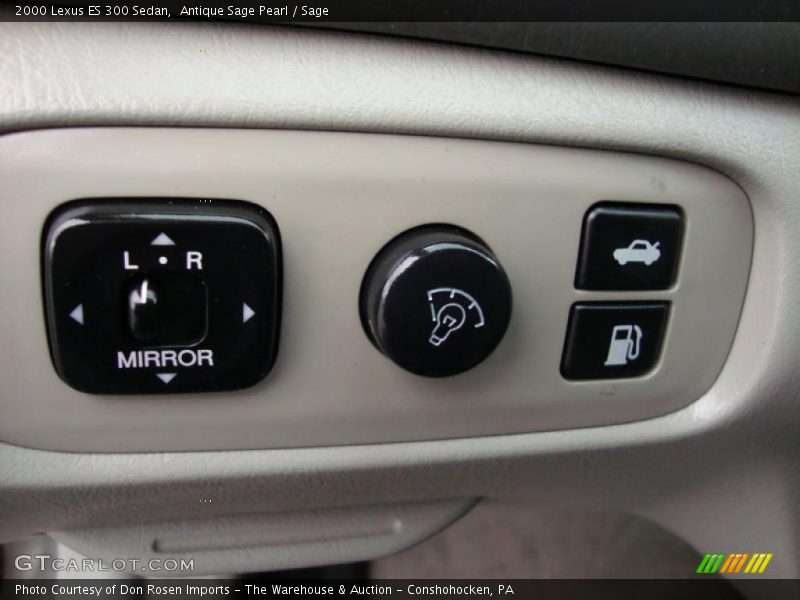 Antique Sage Pearl / Sage 2000 Lexus ES 300 Sedan