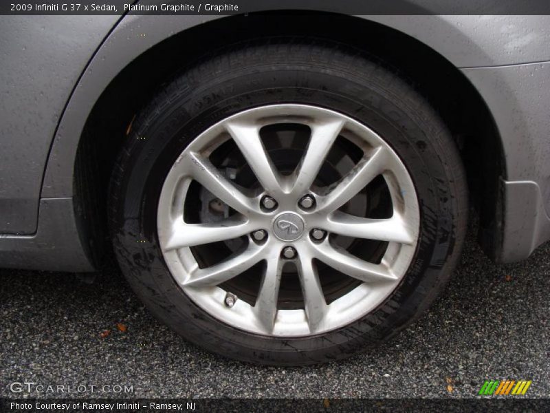 Platinum Graphite / Graphite 2009 Infiniti G 37 x Sedan