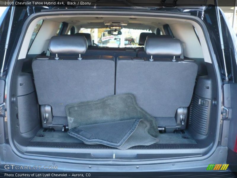  2008 Tahoe Hybrid 4x4 Trunk