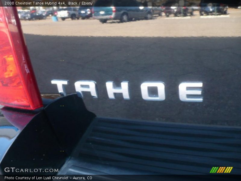 Black / Ebony 2008 Chevrolet Tahoe Hybrid 4x4