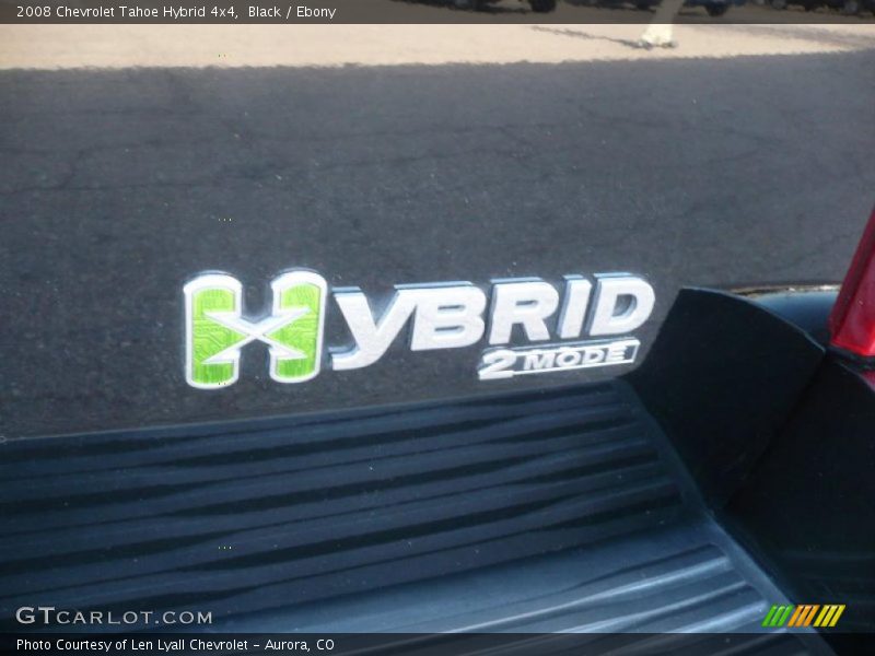  2008 Tahoe Hybrid 4x4 Logo