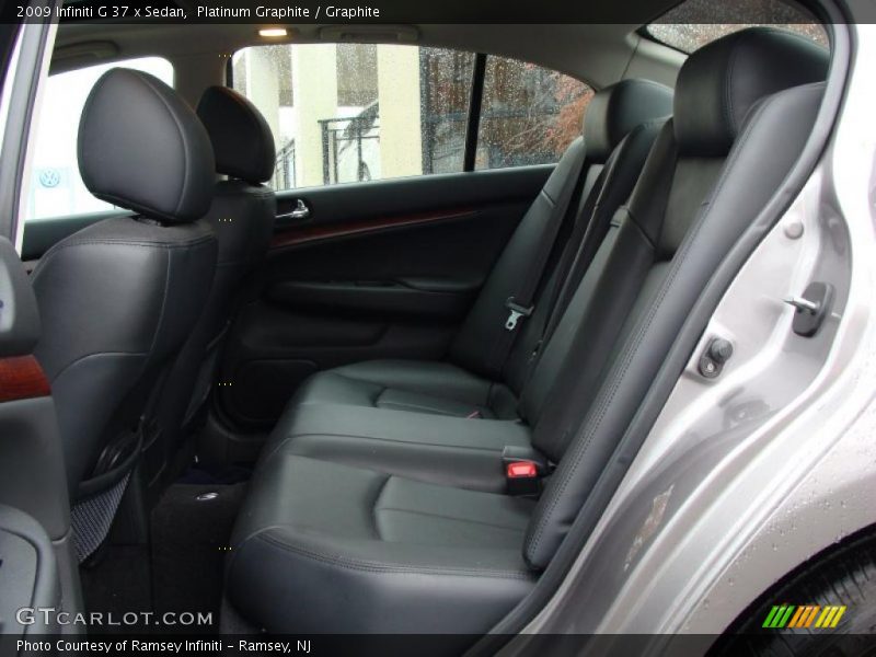 Platinum Graphite / Graphite 2009 Infiniti G 37 x Sedan