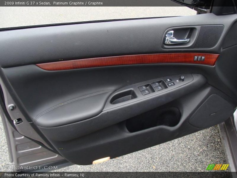 Platinum Graphite / Graphite 2009 Infiniti G 37 x Sedan