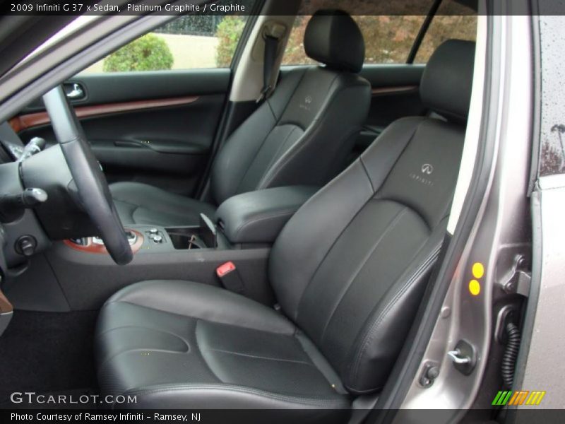 Platinum Graphite / Graphite 2009 Infiniti G 37 x Sedan