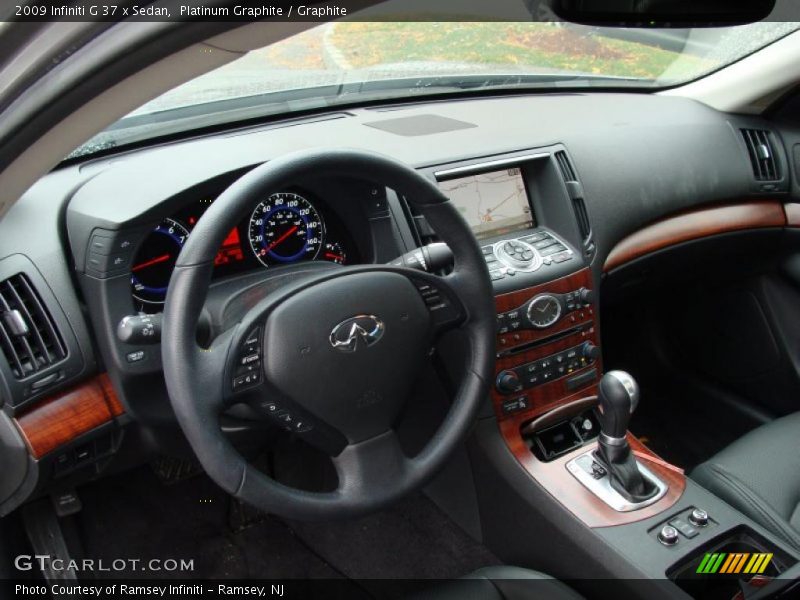 Platinum Graphite / Graphite 2009 Infiniti G 37 x Sedan