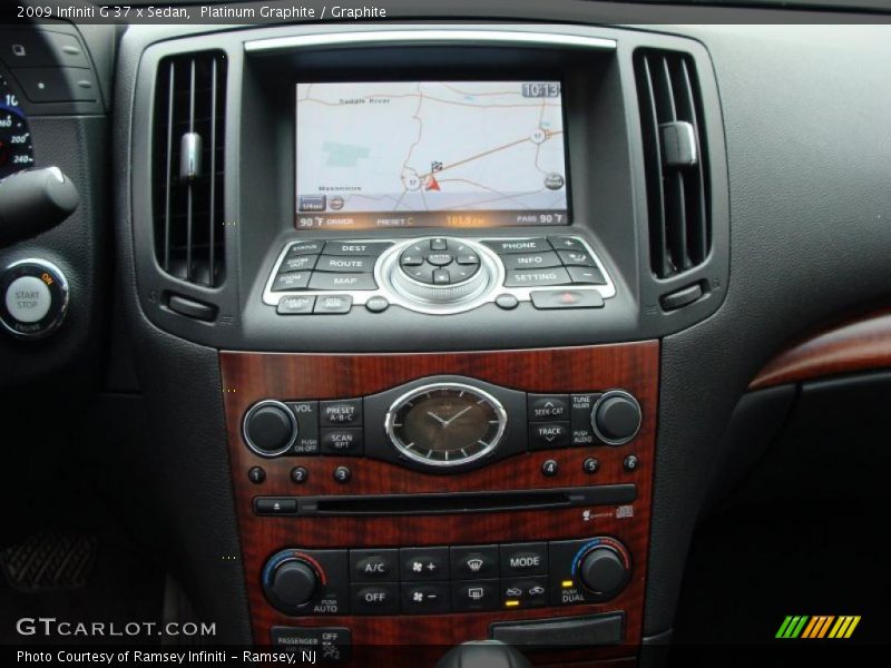 Platinum Graphite / Graphite 2009 Infiniti G 37 x Sedan