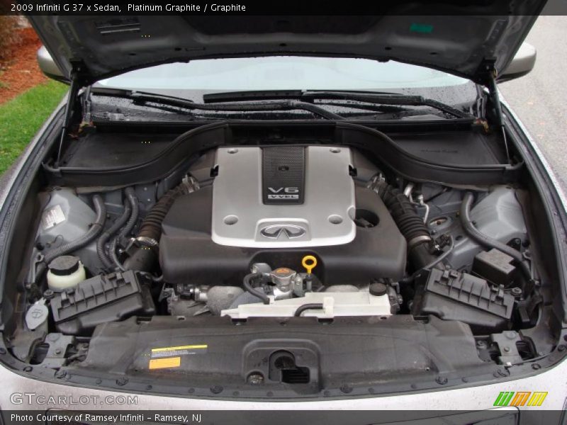 Platinum Graphite / Graphite 2009 Infiniti G 37 x Sedan