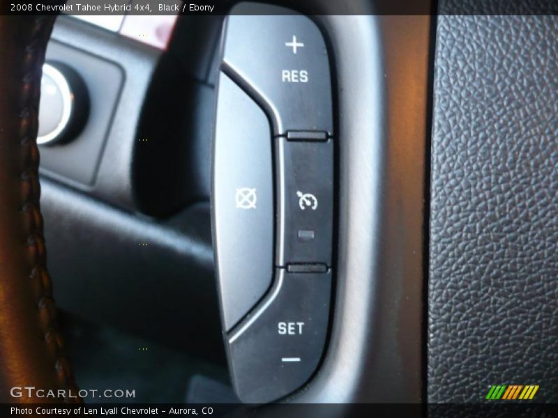 Controls of 2008 Tahoe Hybrid 4x4