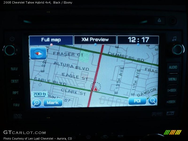 Navigation of 2008 Tahoe Hybrid 4x4