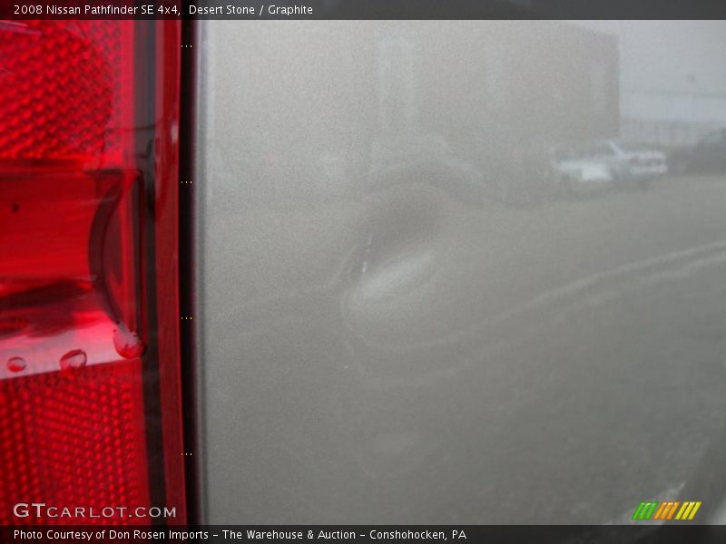 Desert Stone / Graphite 2008 Nissan Pathfinder SE 4x4