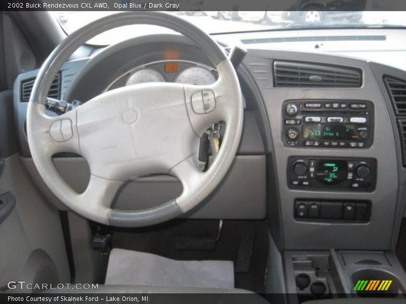 Opal Blue / Dark Gray 2002 Buick Rendezvous CXL AWD