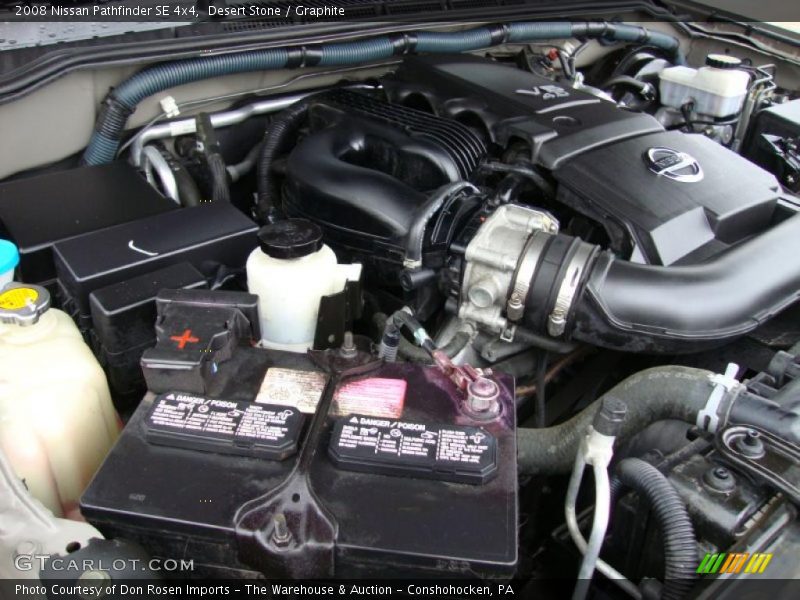 Desert Stone / Graphite 2008 Nissan Pathfinder SE 4x4
