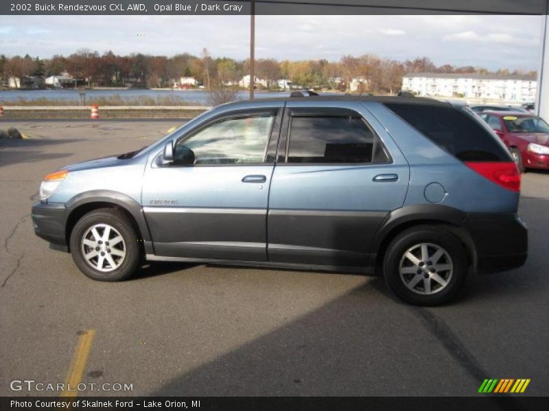 Opal Blue / Dark Gray 2002 Buick Rendezvous CXL AWD