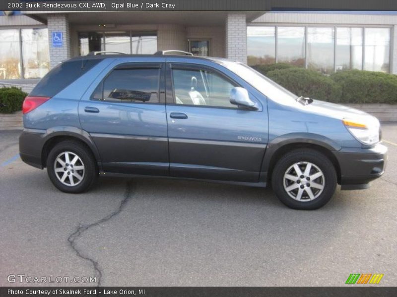 Opal Blue / Dark Gray 2002 Buick Rendezvous CXL AWD