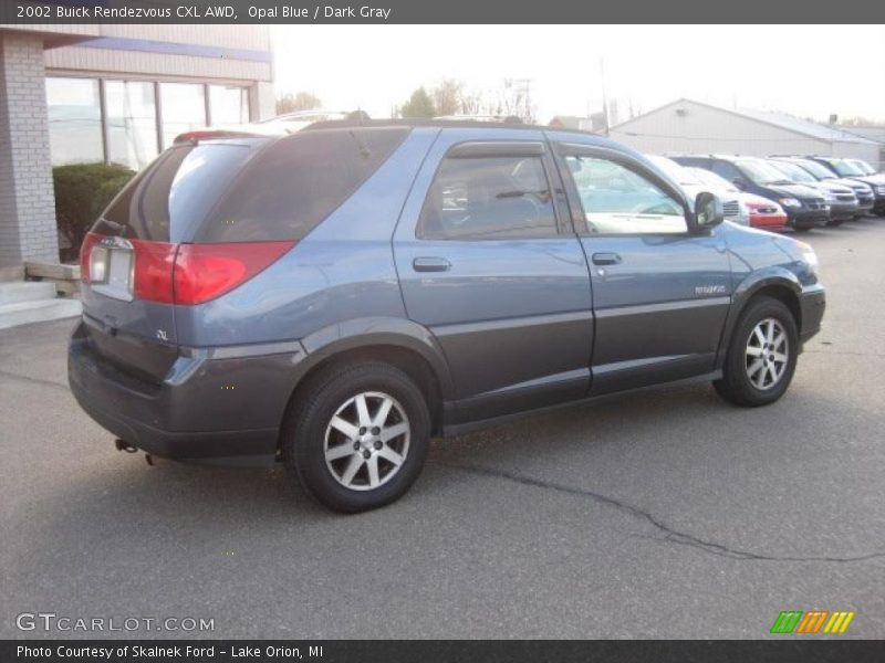 Opal Blue / Dark Gray 2002 Buick Rendezvous CXL AWD