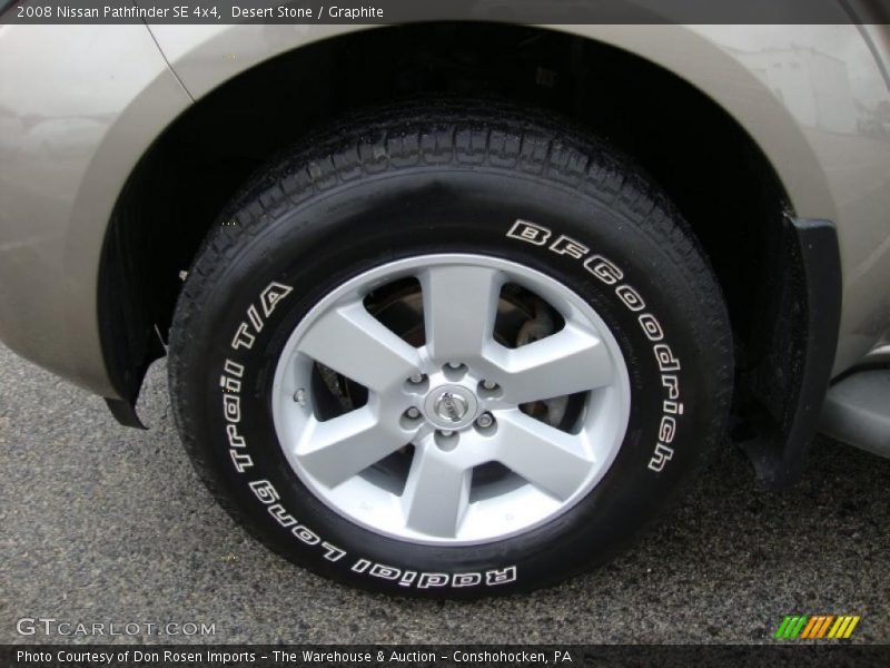 Desert Stone / Graphite 2008 Nissan Pathfinder SE 4x4