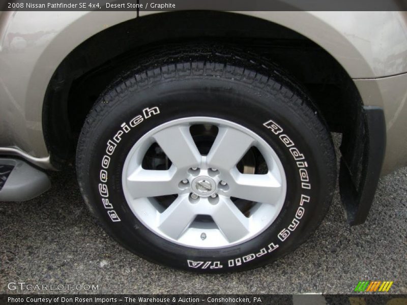 Desert Stone / Graphite 2008 Nissan Pathfinder SE 4x4