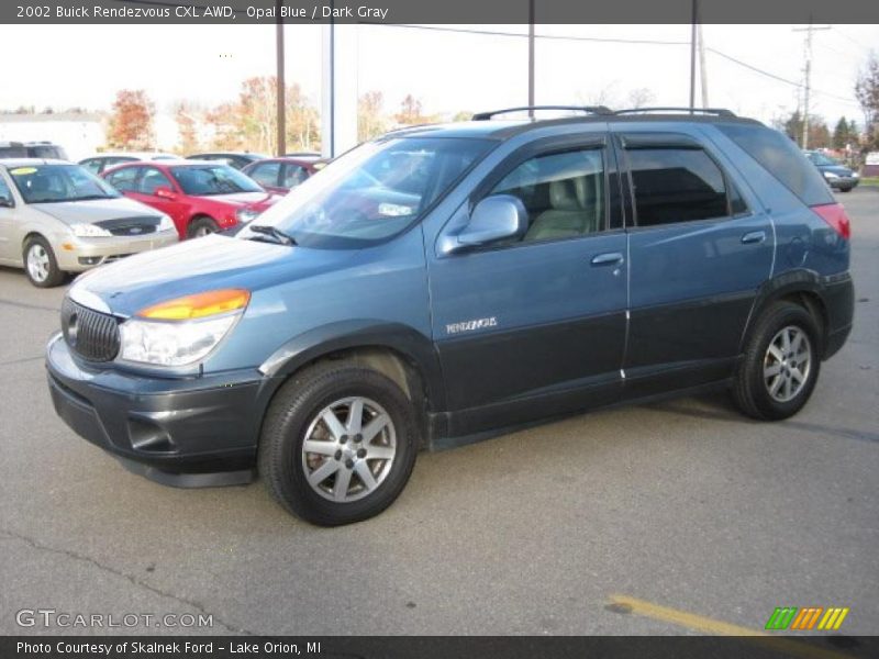 Opal Blue / Dark Gray 2002 Buick Rendezvous CXL AWD