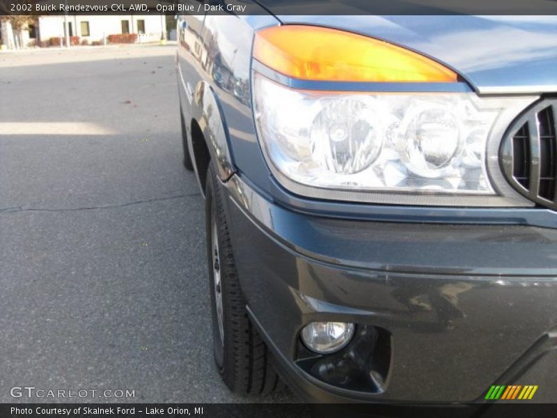 Opal Blue / Dark Gray 2002 Buick Rendezvous CXL AWD