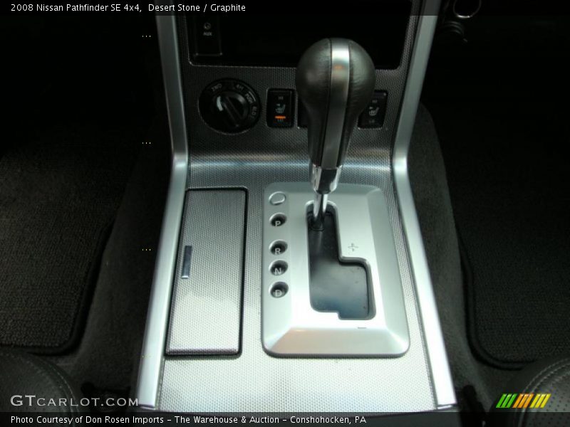 Desert Stone / Graphite 2008 Nissan Pathfinder SE 4x4