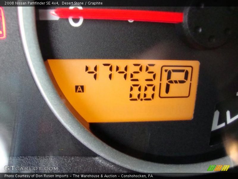 Desert Stone / Graphite 2008 Nissan Pathfinder SE 4x4