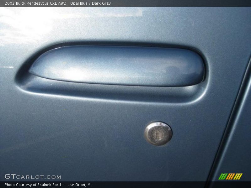 Opal Blue / Dark Gray 2002 Buick Rendezvous CXL AWD