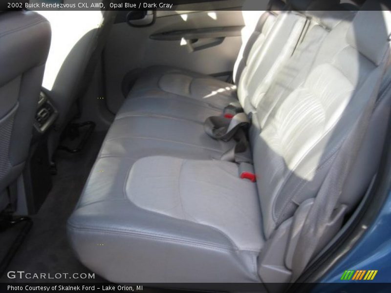 Opal Blue / Dark Gray 2002 Buick Rendezvous CXL AWD
