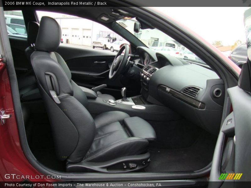  2006 M6 Coupe Black Interior