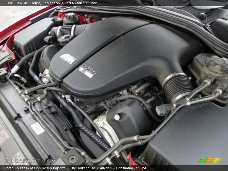  2006 M6 Coupe Engine - 5.0 Liter DOHC 40-Valve VVT V10