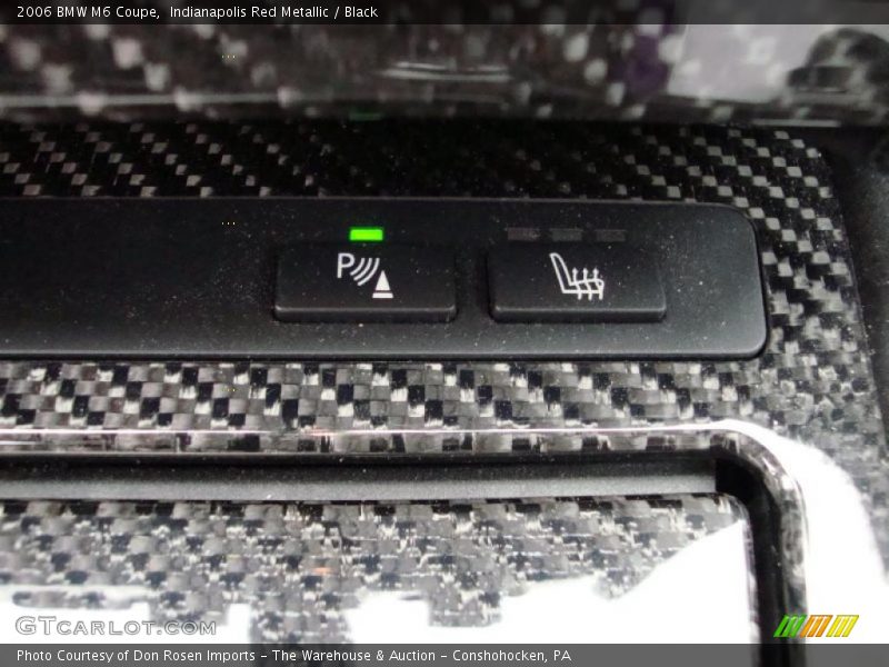 Controls of 2006 M6 Coupe