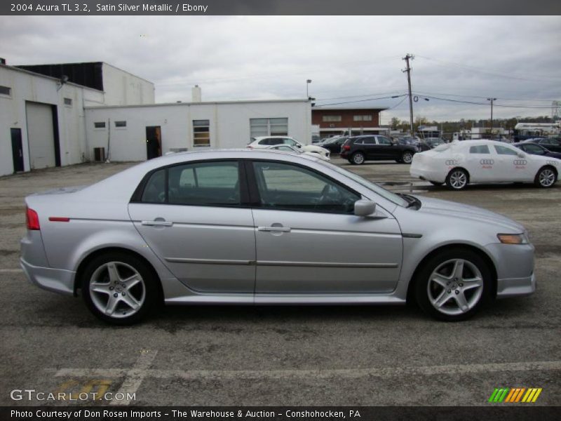 Satin Silver Metallic / Ebony 2004 Acura TL 3.2