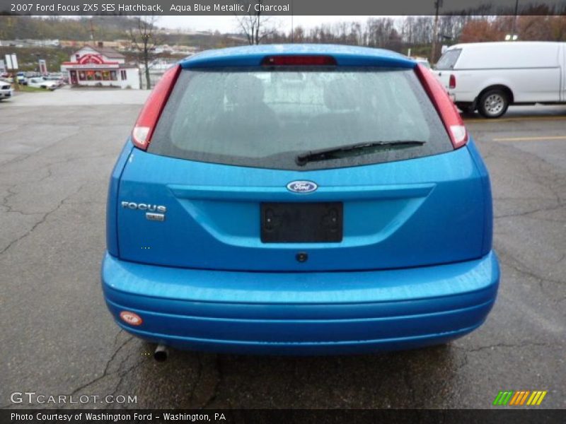 Aqua Blue Metallic / Charcoal 2007 Ford Focus ZX5 SES Hatchback