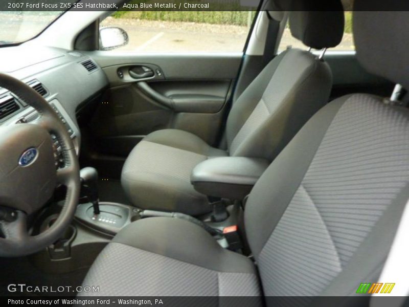 Aqua Blue Metallic / Charcoal 2007 Ford Focus ZX5 SES Hatchback