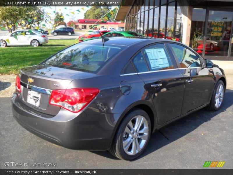 Taupe Gray Metallic / Jet Black Leather 2011 Chevrolet Cruze LTZ