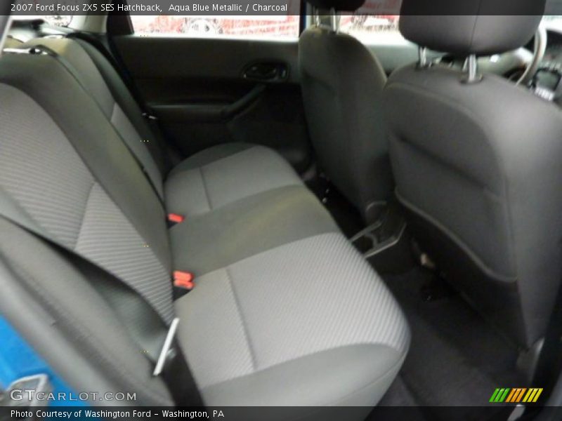 Aqua Blue Metallic / Charcoal 2007 Ford Focus ZX5 SES Hatchback