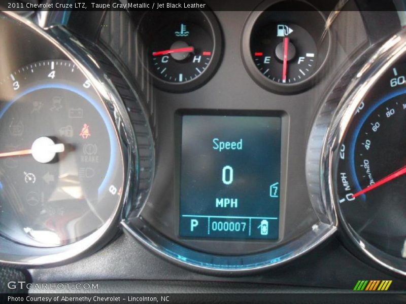 Taupe Gray Metallic / Jet Black Leather 2011 Chevrolet Cruze LTZ