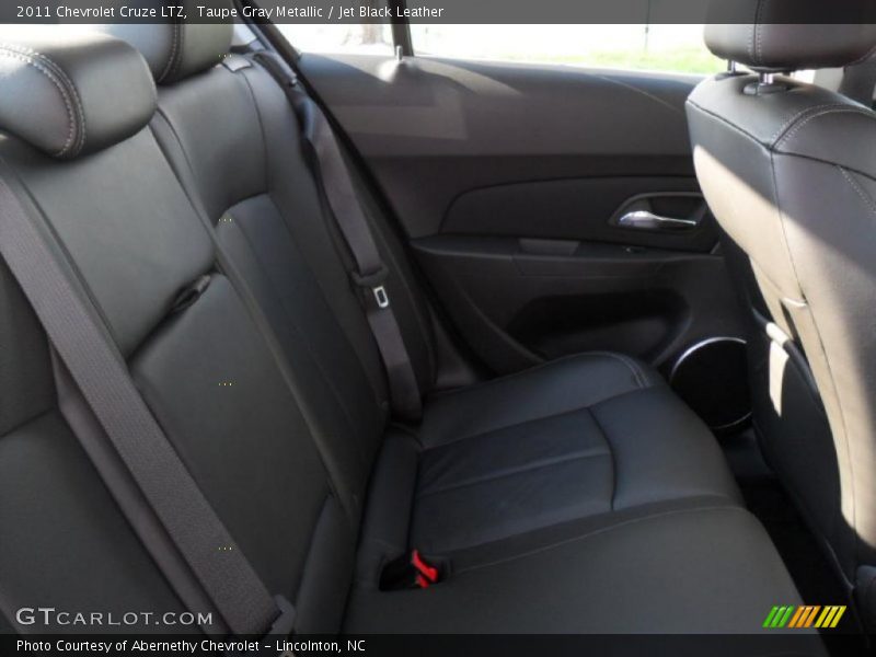  2011 Cruze LTZ Jet Black Leather Interior
