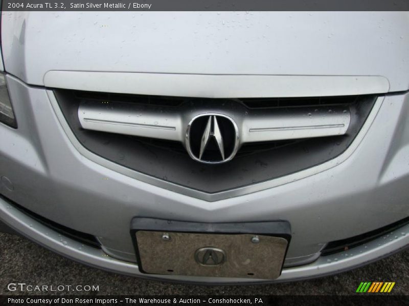 Satin Silver Metallic / Ebony 2004 Acura TL 3.2