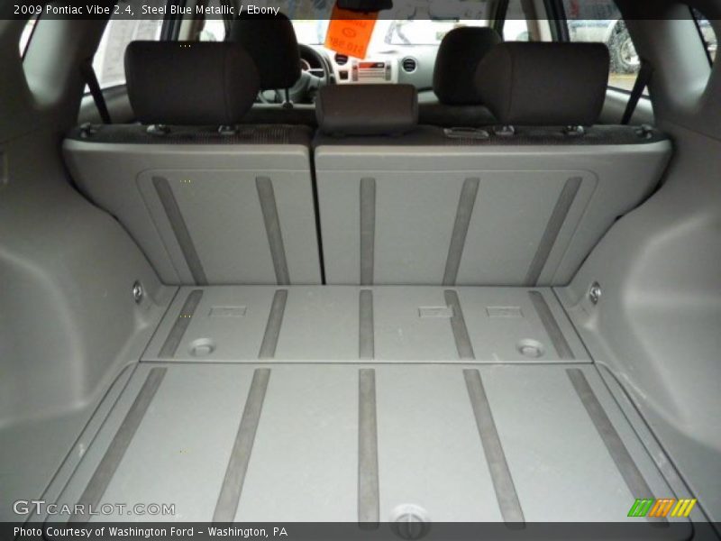 Steel Blue Metallic / Ebony 2009 Pontiac Vibe 2.4