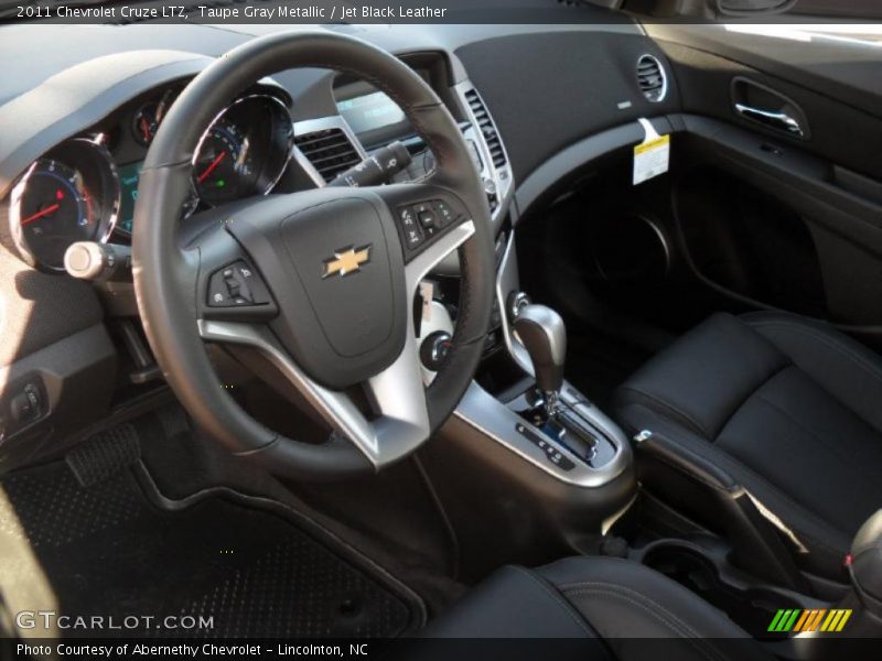 Jet Black Leather Interior - 2011 Cruze LTZ 