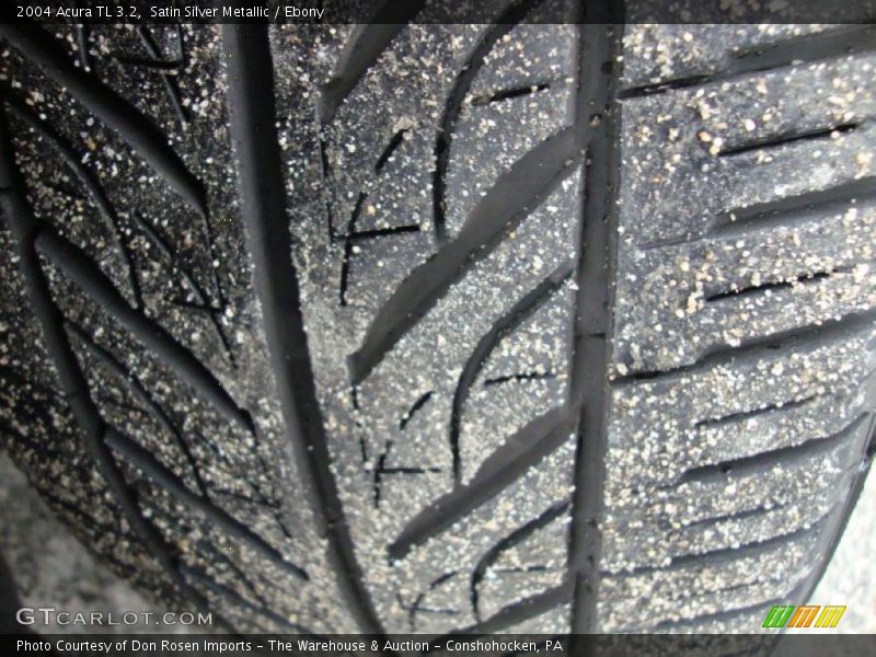 Satin Silver Metallic / Ebony 2004 Acura TL 3.2