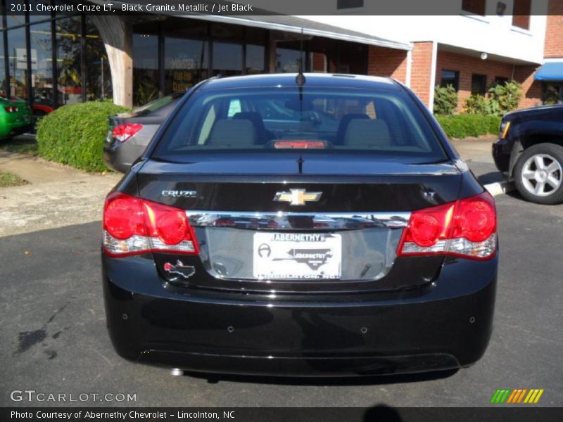 Black Granite Metallic / Jet Black 2011 Chevrolet Cruze LT