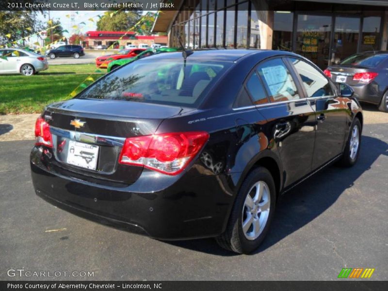Black Granite Metallic / Jet Black 2011 Chevrolet Cruze LT
