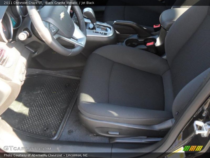 Black Granite Metallic / Jet Black 2011 Chevrolet Cruze LT