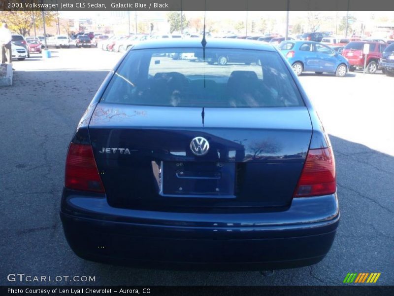 Galactic Blue / Black 2001 Volkswagen Jetta GLS Sedan