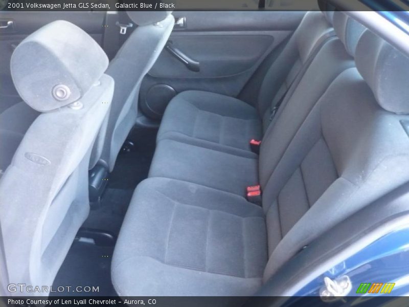 Galactic Blue / Black 2001 Volkswagen Jetta GLS Sedan