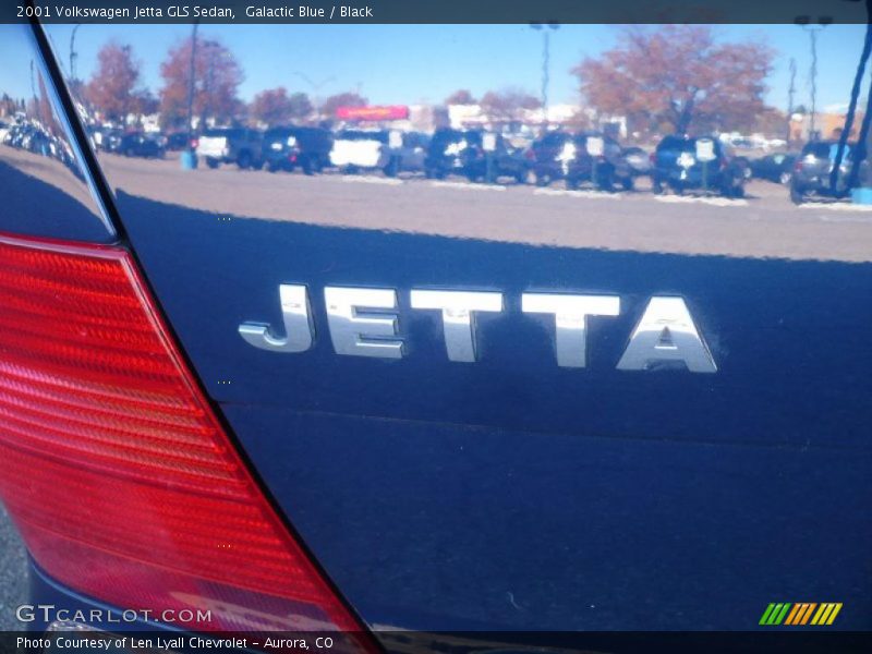 Galactic Blue / Black 2001 Volkswagen Jetta GLS Sedan