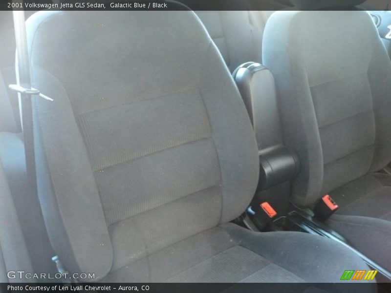 Galactic Blue / Black 2001 Volkswagen Jetta GLS Sedan