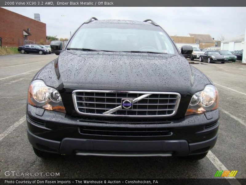Ember Black Metallic / Off Black 2008 Volvo XC90 3.2 AWD