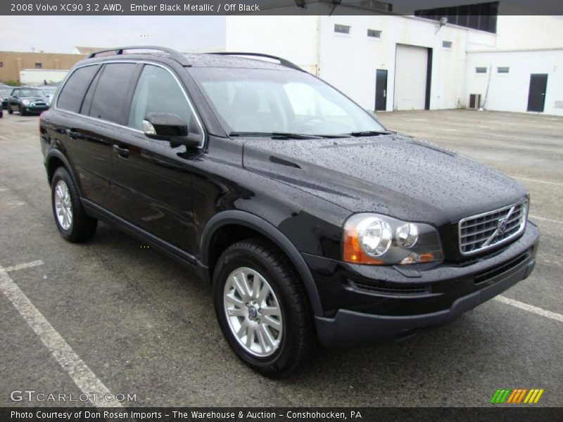 Ember Black Metallic / Off Black 2008 Volvo XC90 3.2 AWD